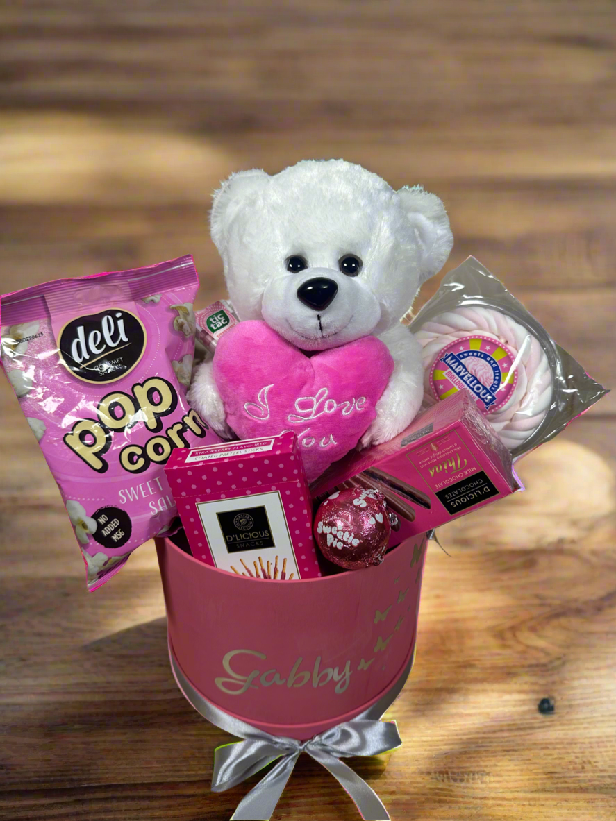 Teddy bear and Chocolate gift