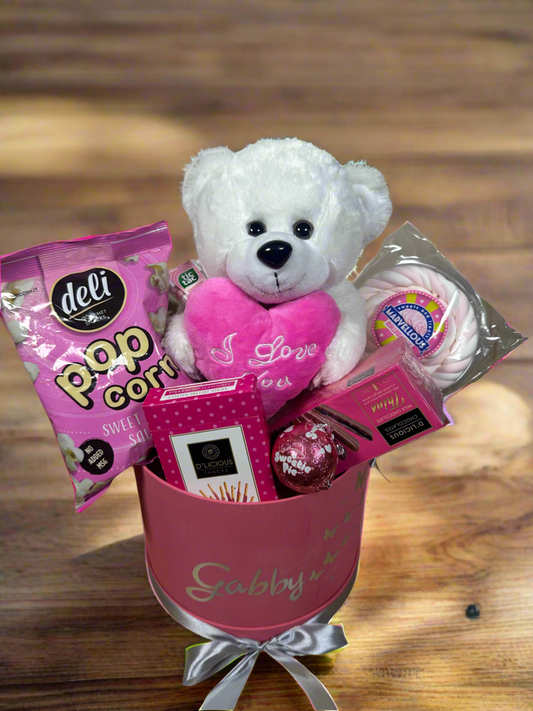 Teddy bear and Chocolate gift